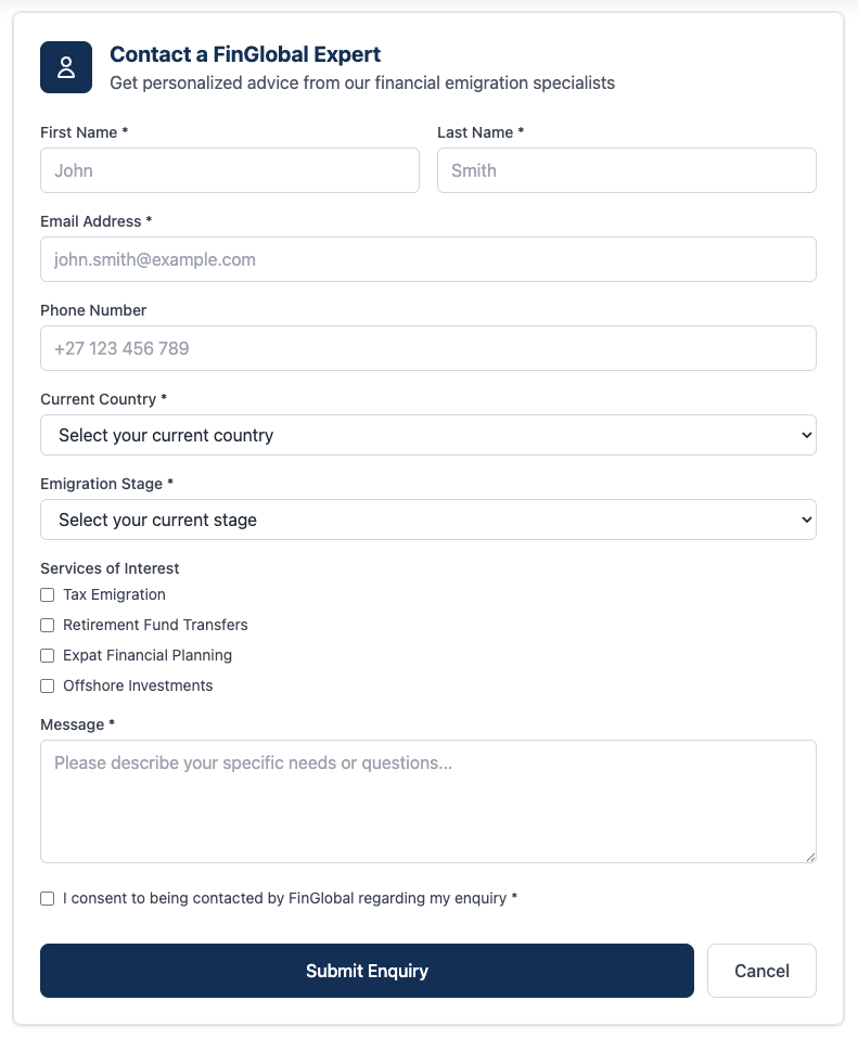 Lead Form Integration